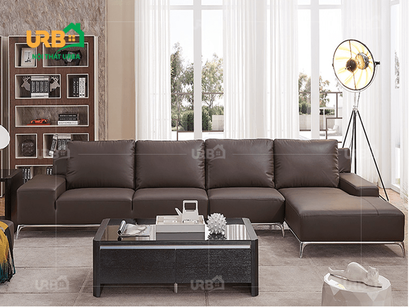 Chọn mua sofa da hay sofa nỉ cho phòng khách gia đình bạn? 6