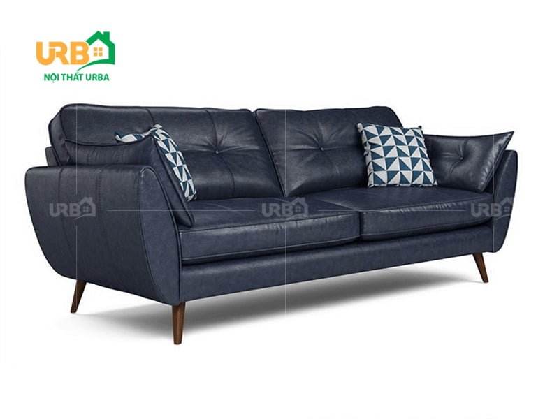 sofa văng da 045 màu sắc nhã nhặn