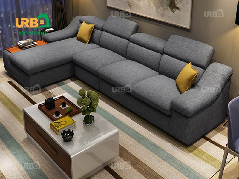 Sofa Góc Nỉ Mã 4004