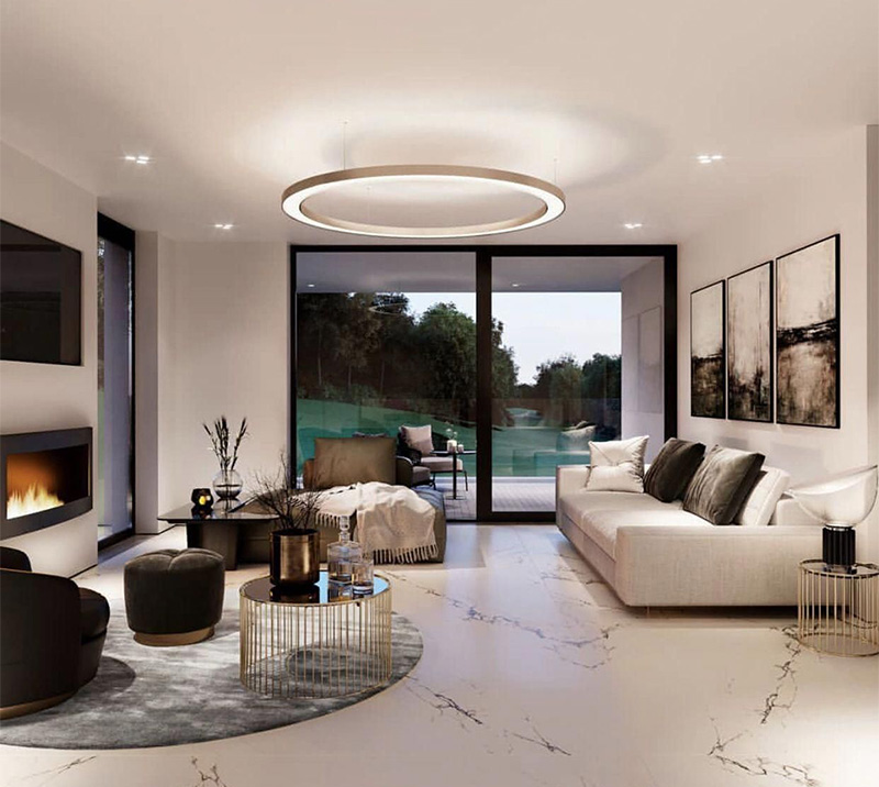 Thiết kế nội thất căn hộ theo phong cách Luxury