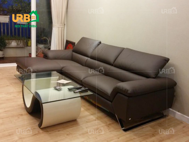 6 Mẫu sofa góc da đẹp và sang trọng cho phòng khách lớn2