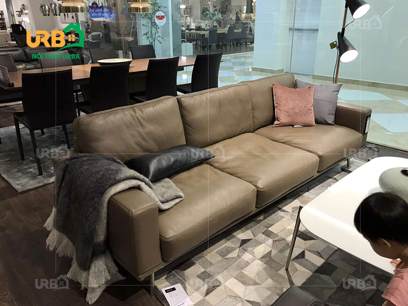 Bộ sofa phòng khách giá rẻ chỉ 11 triệu đồng da cao cấp nhập khẩu Malaysia. Bộ ghế có đệm rời rất tiện lợi cho sinh hoạt và vệ sinh