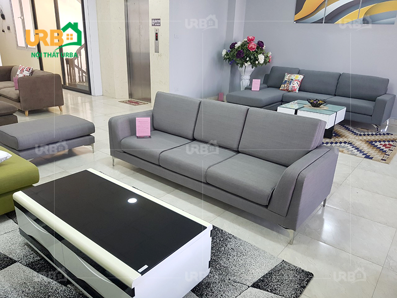 Sofa văng chân inox thiết kế linh hoạt với đệm rời