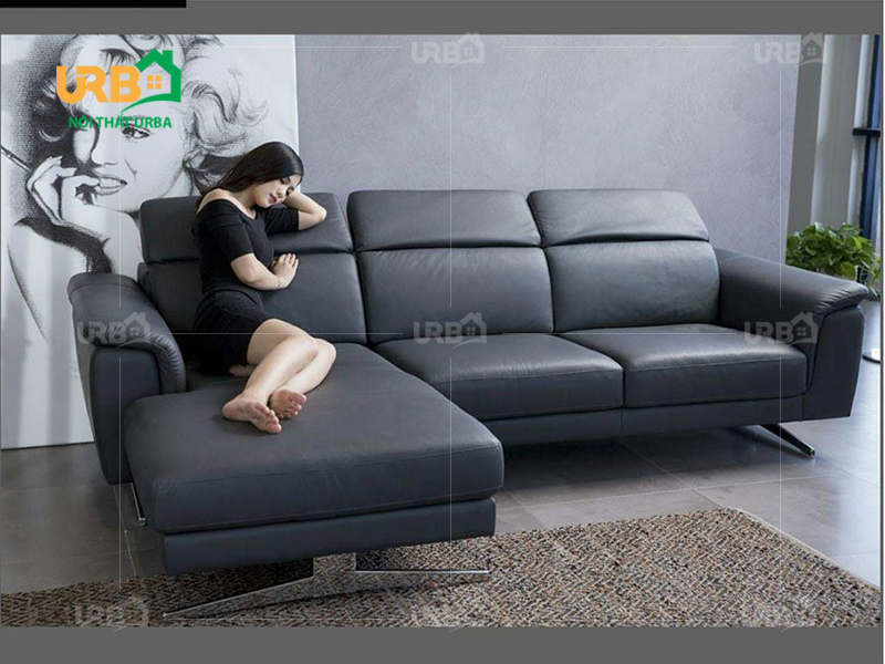 ghế sofa màu đen