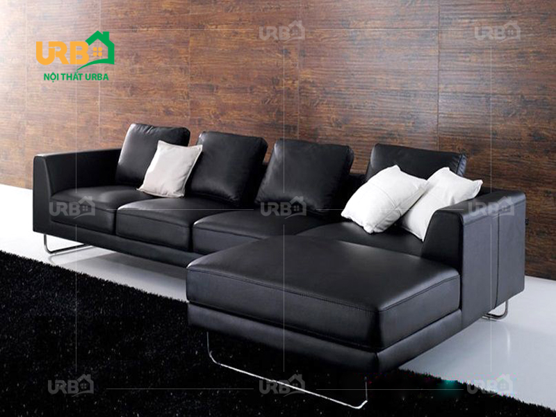Chọn ghế sofa màu đen cho phòng khách có nên hay không?1