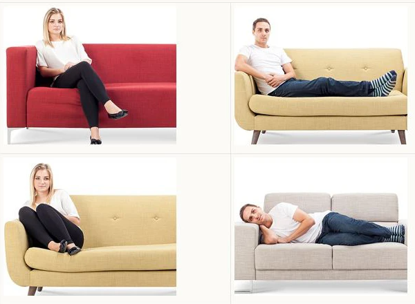 ghế sofa Tư thế ngồi ghế sofa có liên quan gì đến thành công?