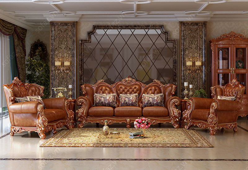 sofa tân cổ điển mang tới vẻ đẹp cao cấp